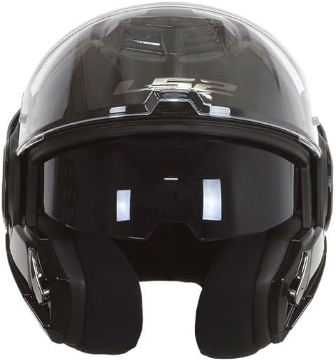 Casco Modulare ribaltabile a 180º LS2 FF906 ADVANT SOLID GLOSS BLACK