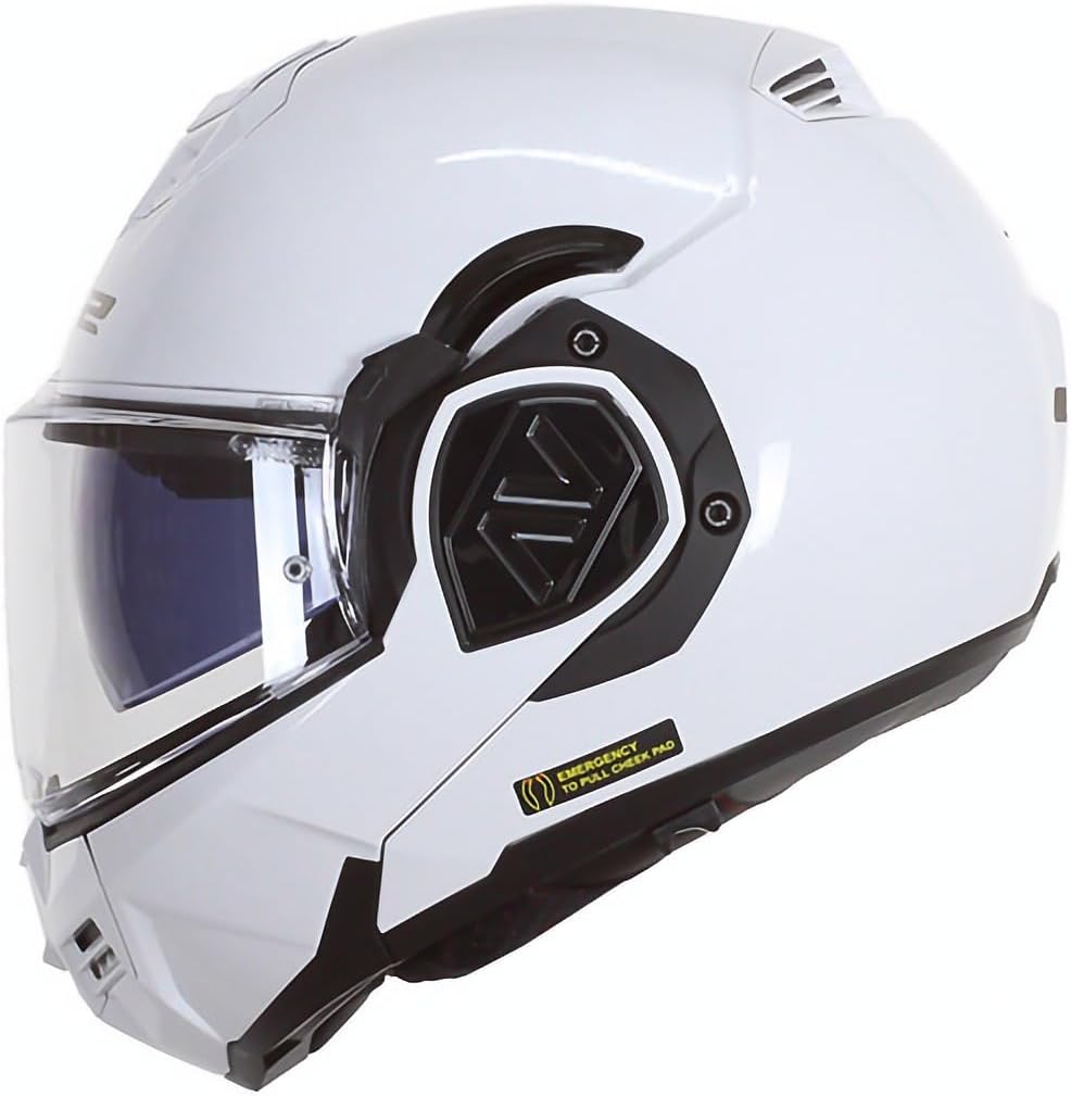 Casco Modulare ribaltabile a 180º LS2 FF906 ADVANT SOLID WHITE