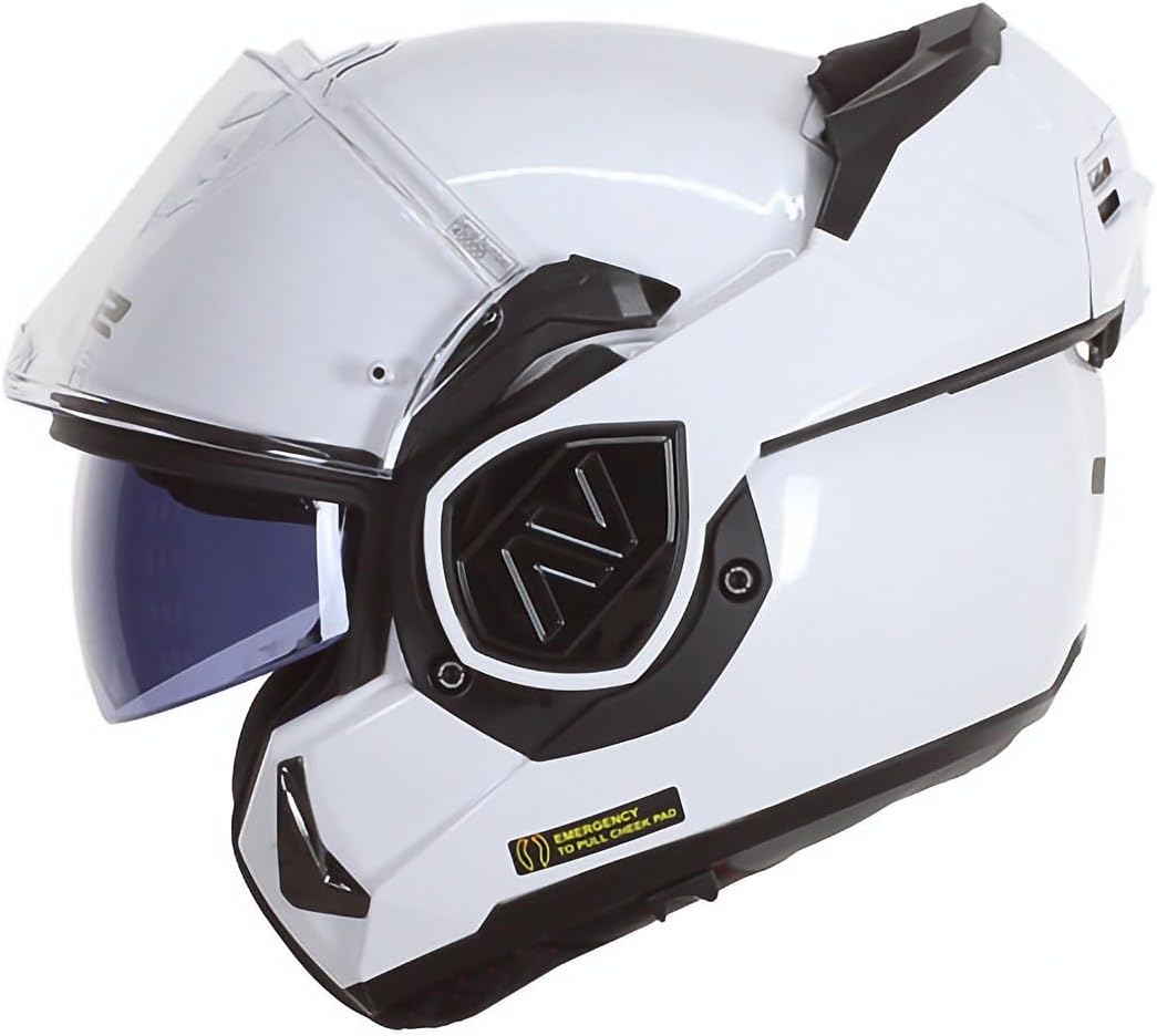 Casco Modulare ribaltabile a 180º LS2 FF906 ADVANT SOLID WHITE