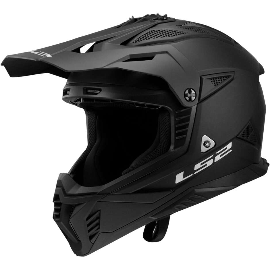 Casco da motocross LS2 MX708 FAST II SOLID MATT BLACK