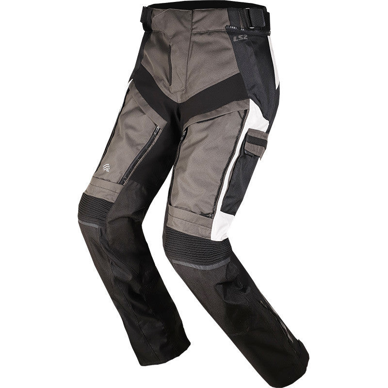 Pantalone per moto impermeabili Uomo LS2 NORWAY MAN PANT BLACK GREY