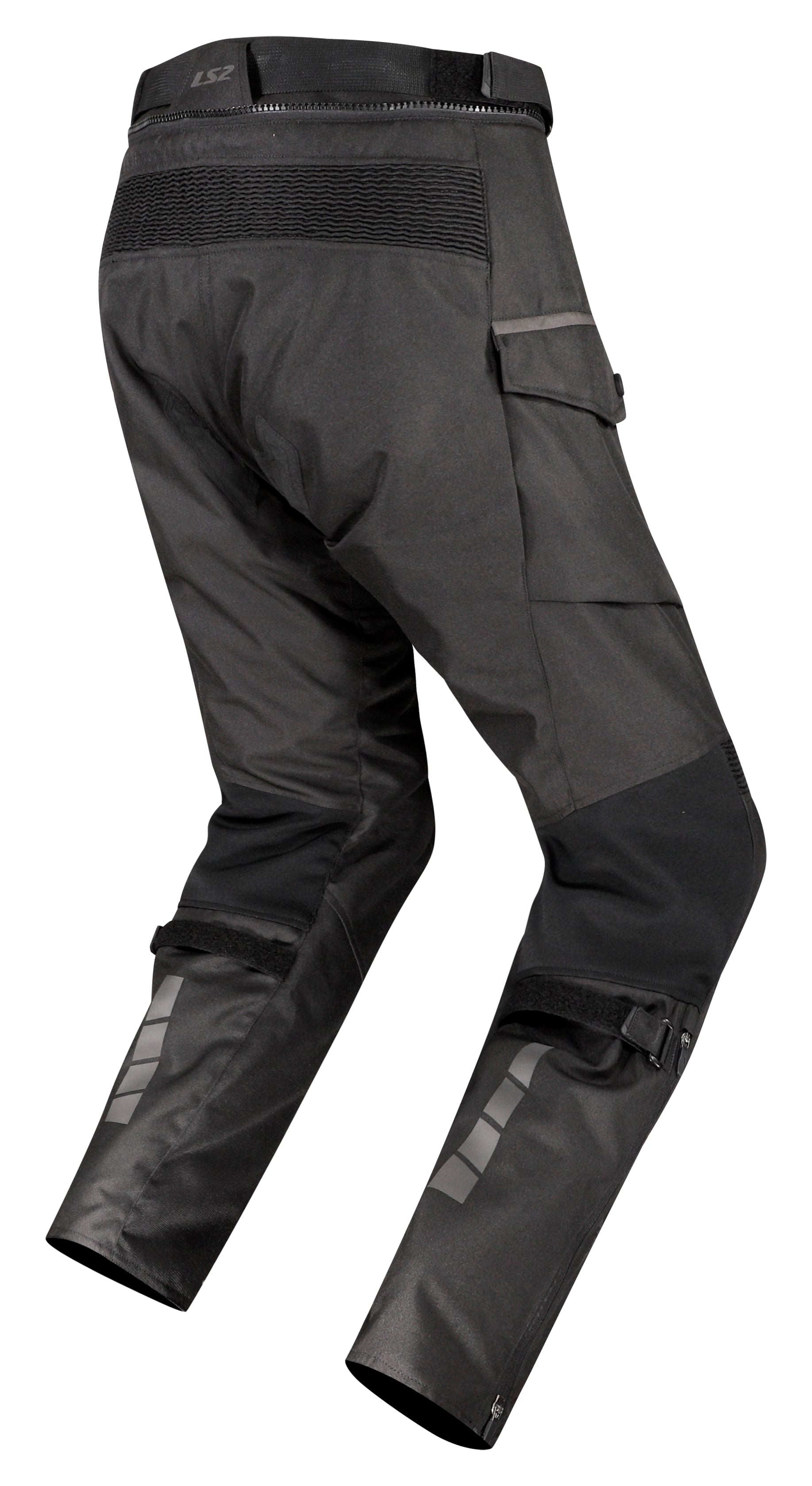 Pantalone moto impermeabili per Donna LS2 TRAVEL LADY PANT BLACK DARK GREY