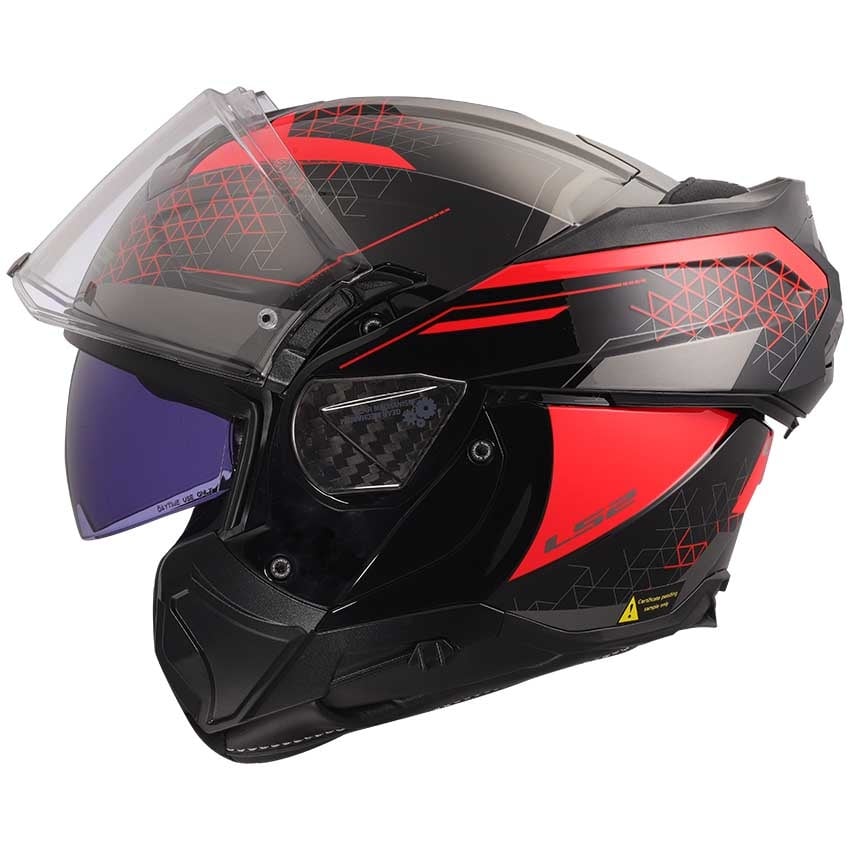 Casco Modulare ribaltabile a 180º LS2 FF910 ADVANT II ASTRAL RED