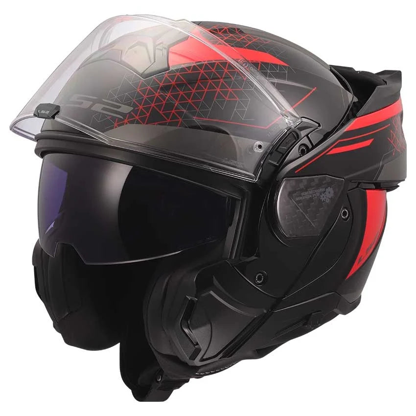 Casco Modulare ribaltabile a 180º LS2 FF910 ADVANT II ASTRAL RED