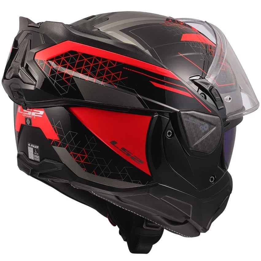 Casco Modulare ribaltabile a 180º LS2 FF910 ADVANT II ASTRAL RED