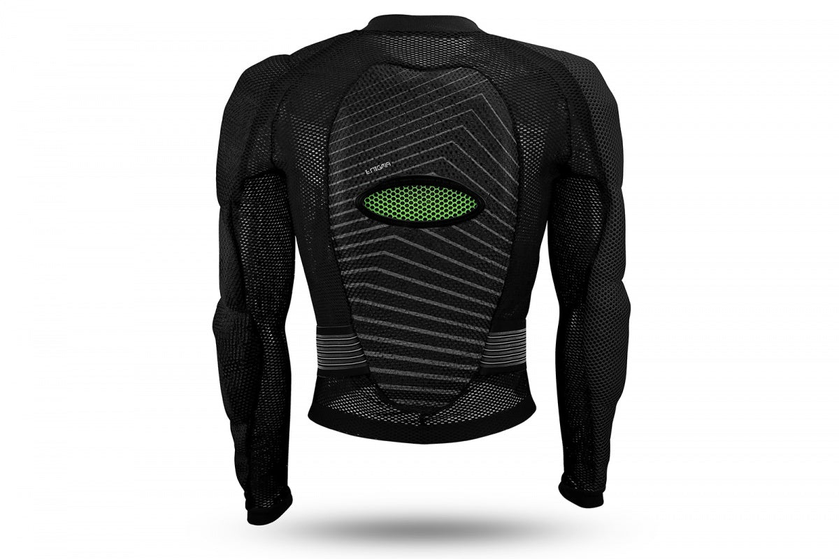 Pettorina motocross Enigma nera UfoPlast
