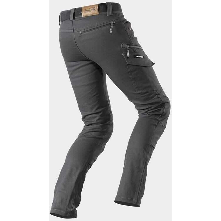 Pantalone per moto impermeabili Uomo LS2 STRAIGHT MAN PANT DARK GREY