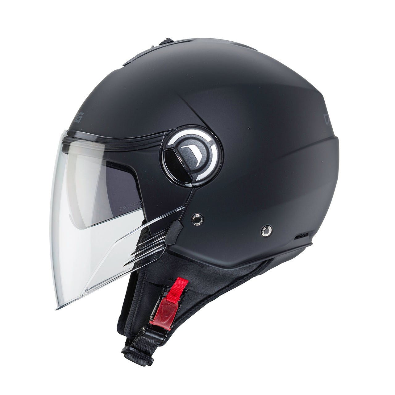 Casco moto scooter jet CABERG Riviera V4X Nero Opaco