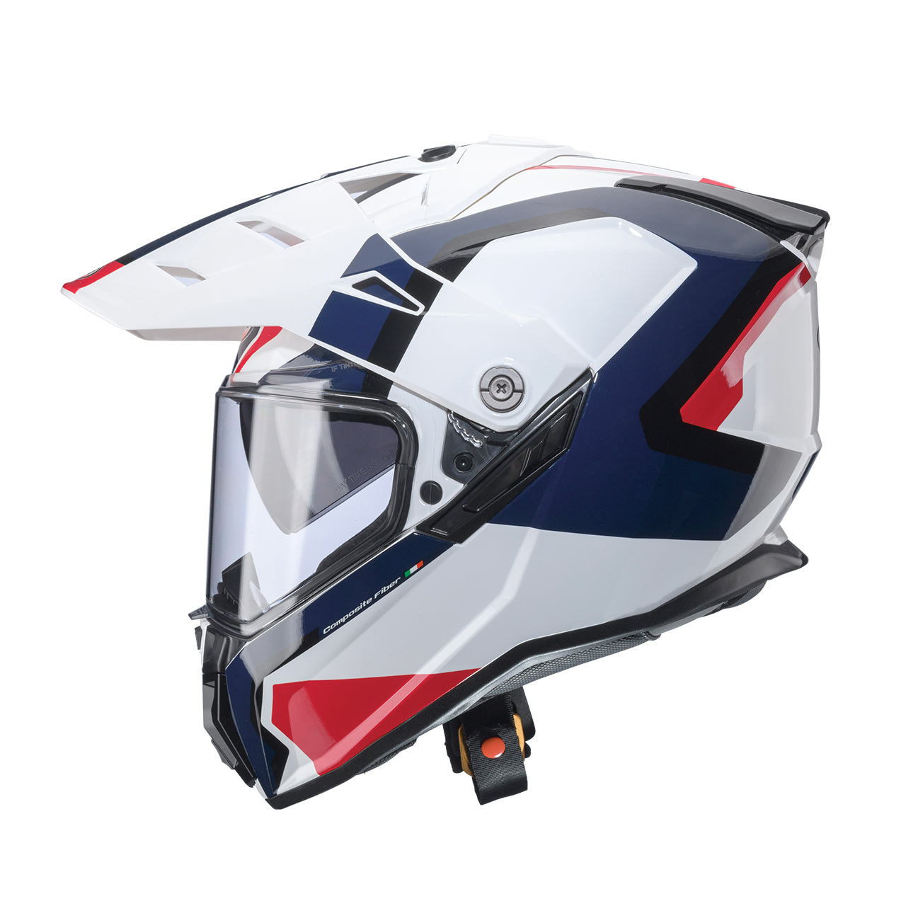 Casco Integrale Tanami Scram White/Red/Blue