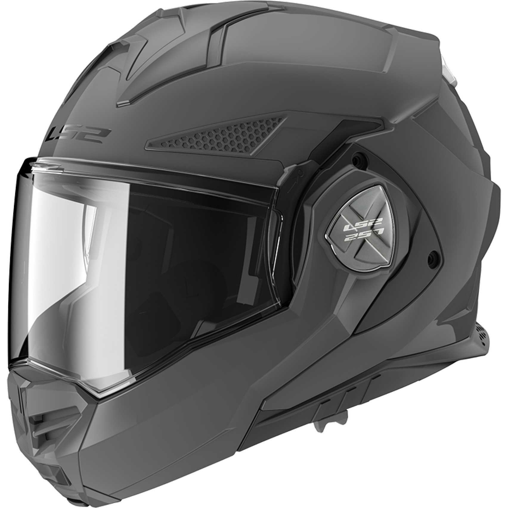 Casco Modulare per moto LS2 FF901 ADVANT X SOLID Nardo grey 