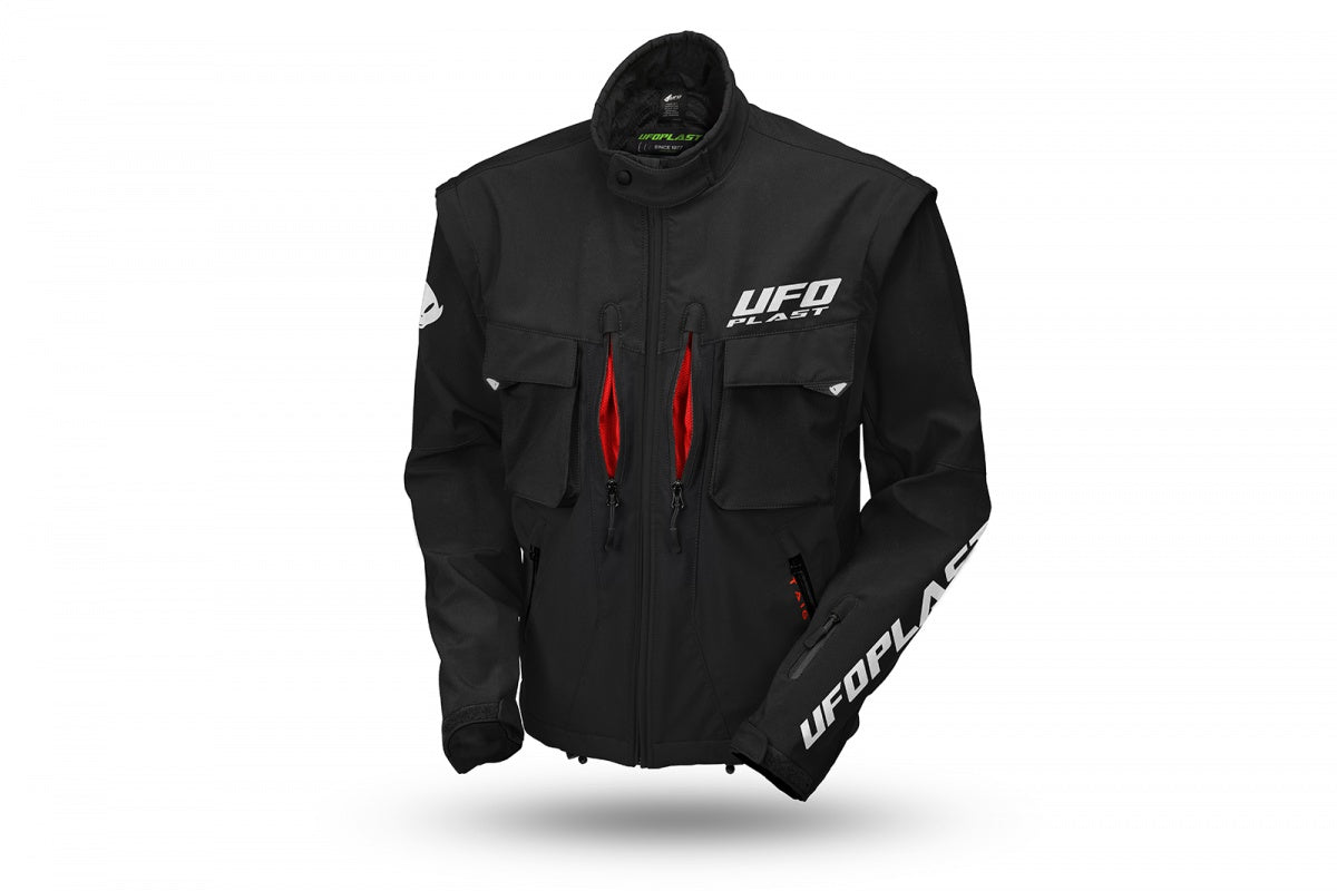 Giacca da Enduro motocross Taiga nera UFO