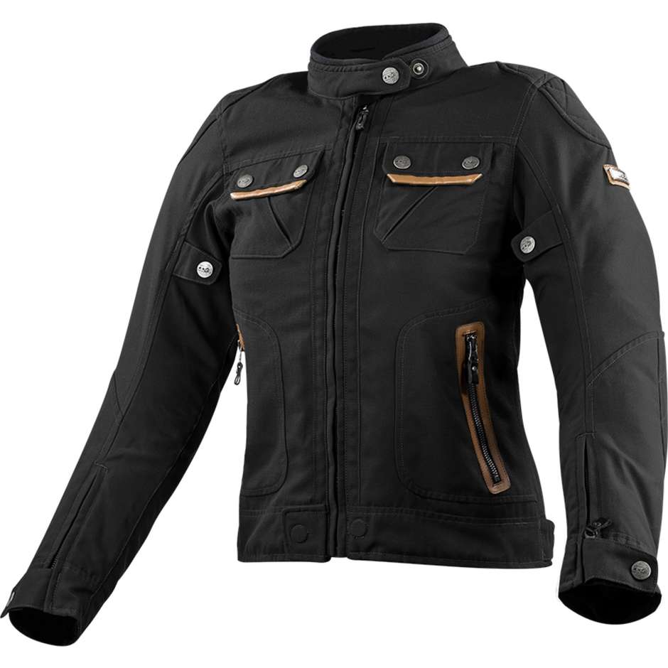 Giacca per moto in tessuto Donna Nero LS2 LS2 BULLET LADY JACKET BLACK