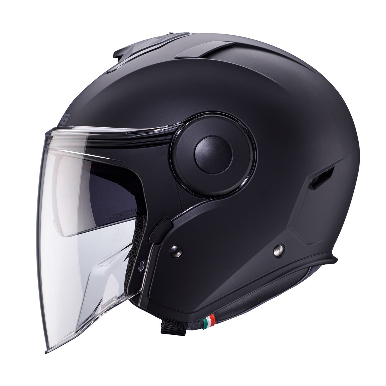 Casco moto scooter jet CABERG SOHO Nero Opaco 