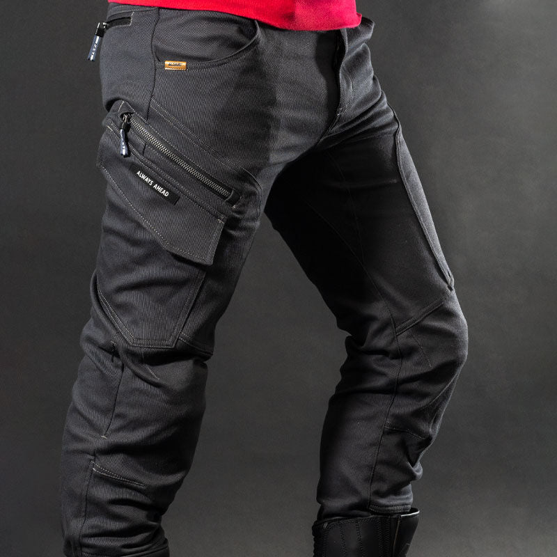 Pantalone per moto impermeabili Uomo LS2 STRAIGHT MAN PANT DARK GREY